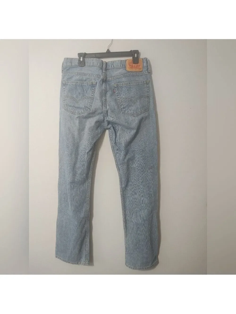 Classic Men's Levi's 527 Bootcut Jeans Waist 36 X 34 Length Light Blue